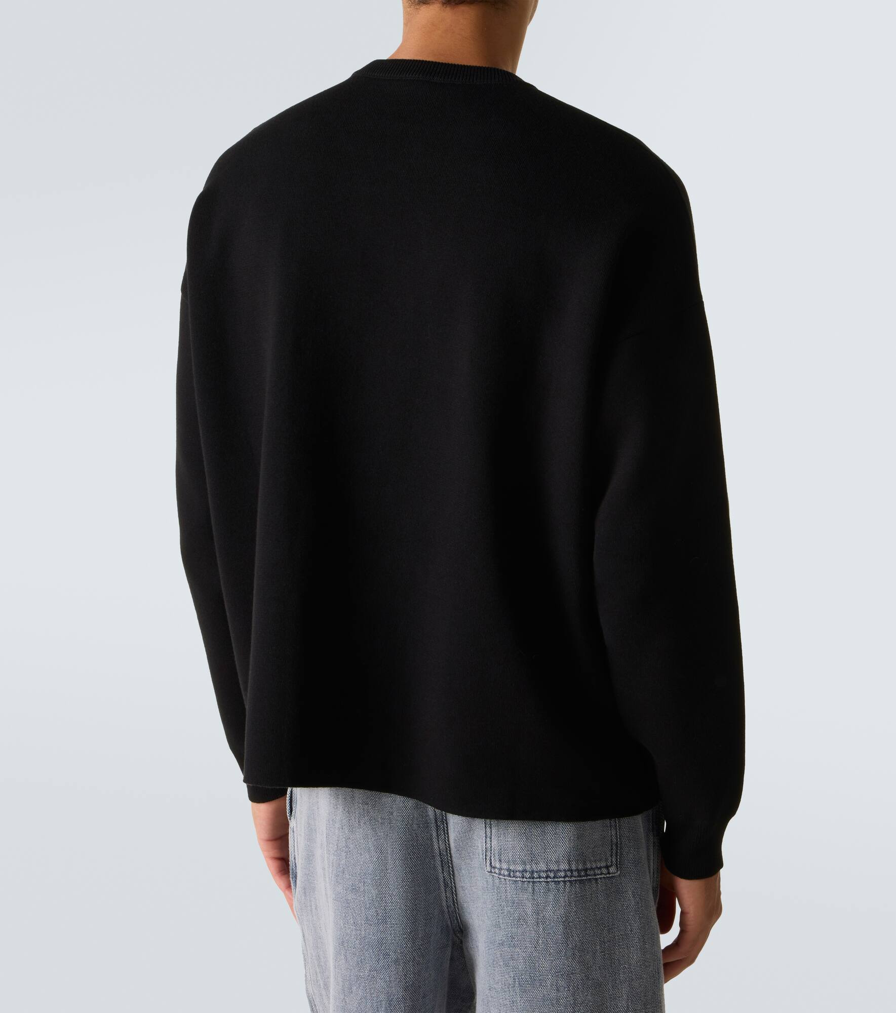 Anagram embroidered sweater - 4