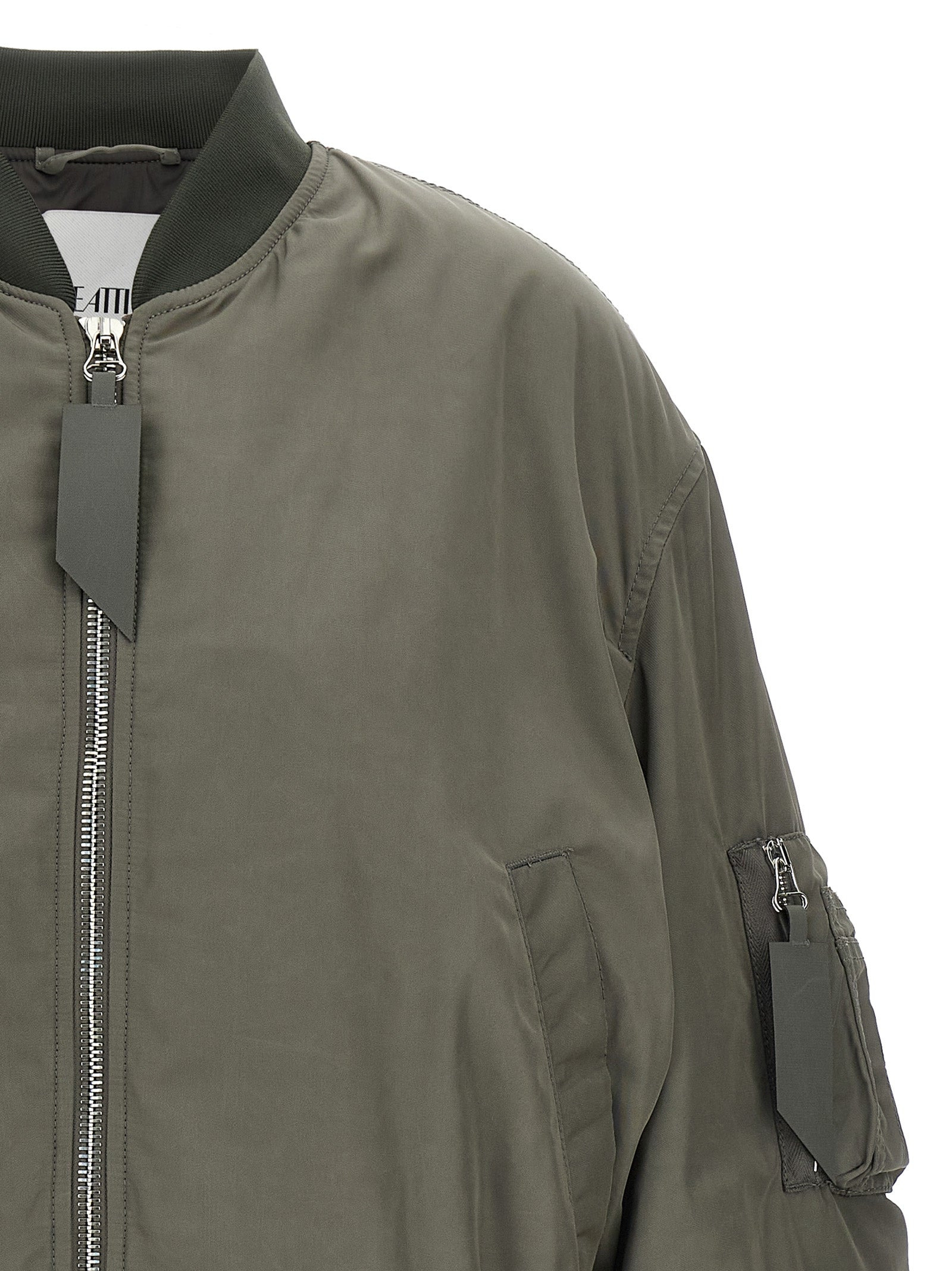 The Attico Women Nylon Bomber Jacket - 3