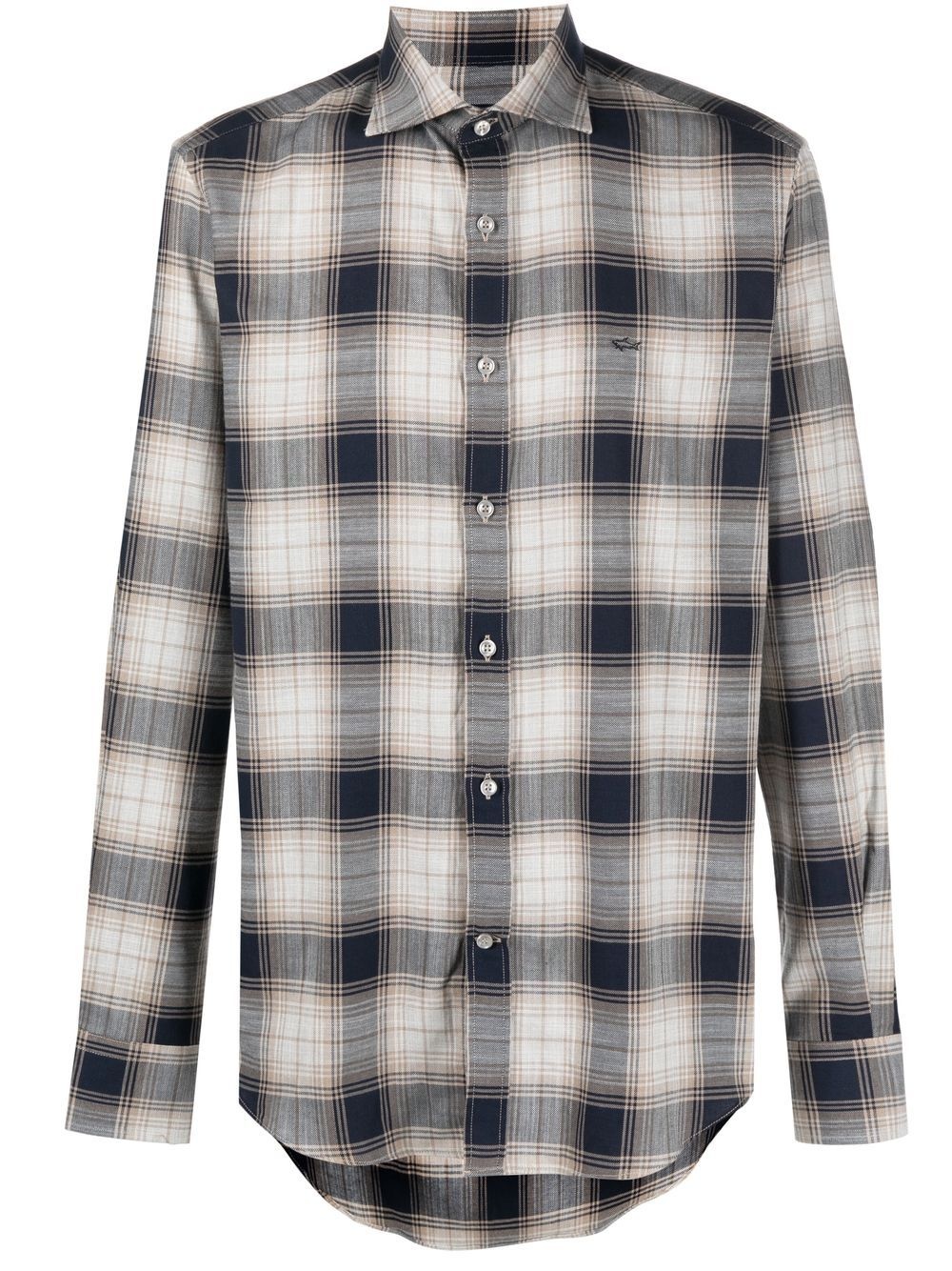 check cotton shirt - 1