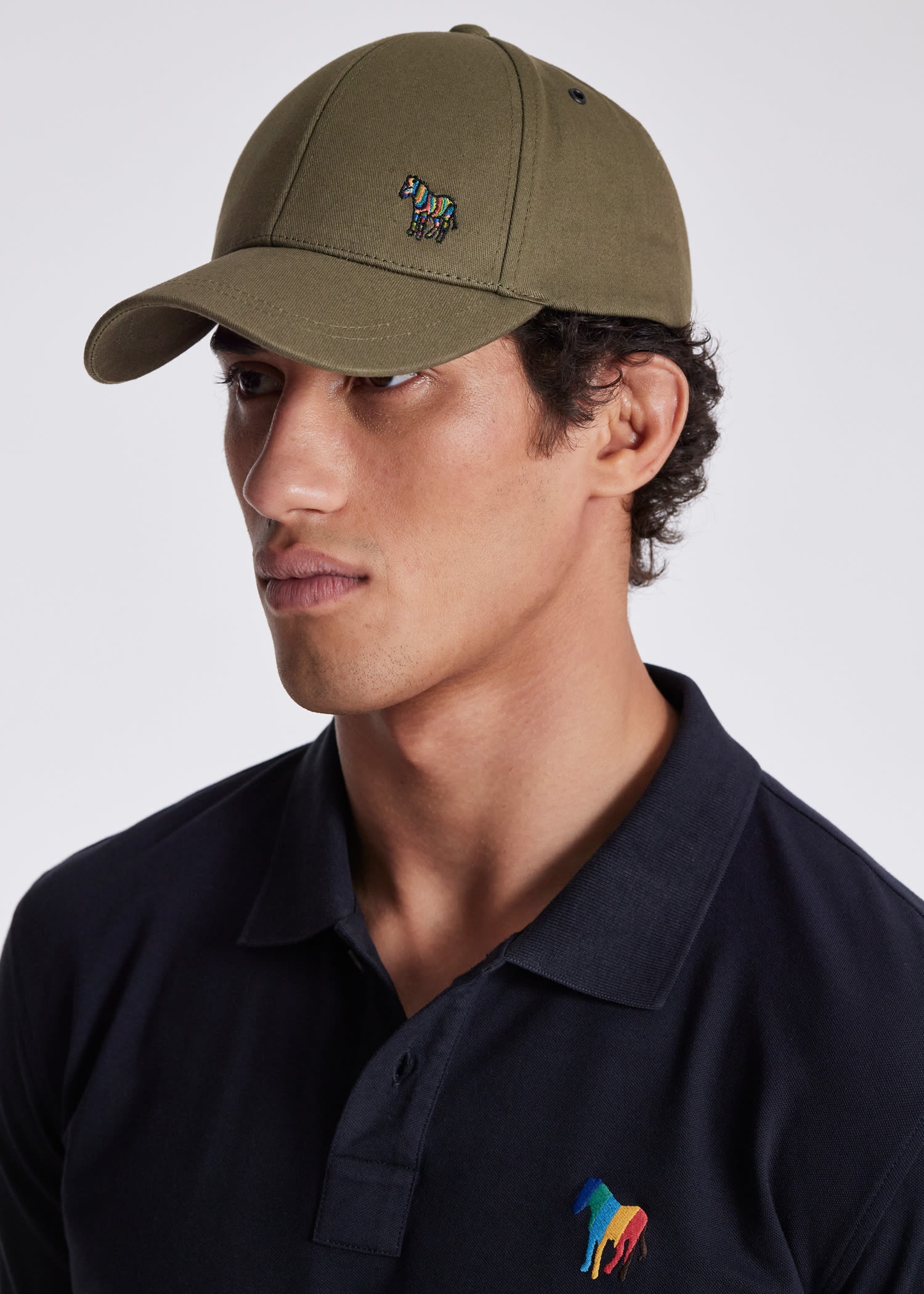 Zebra Logo Baseball Cap - 5