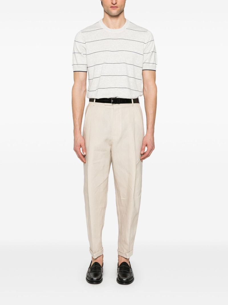 Brunello Cucinelli striped T-shirt outlook