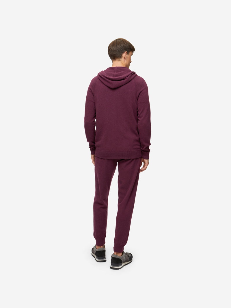 Men's Hoodie Finley Cashmere Bordeaux - 4