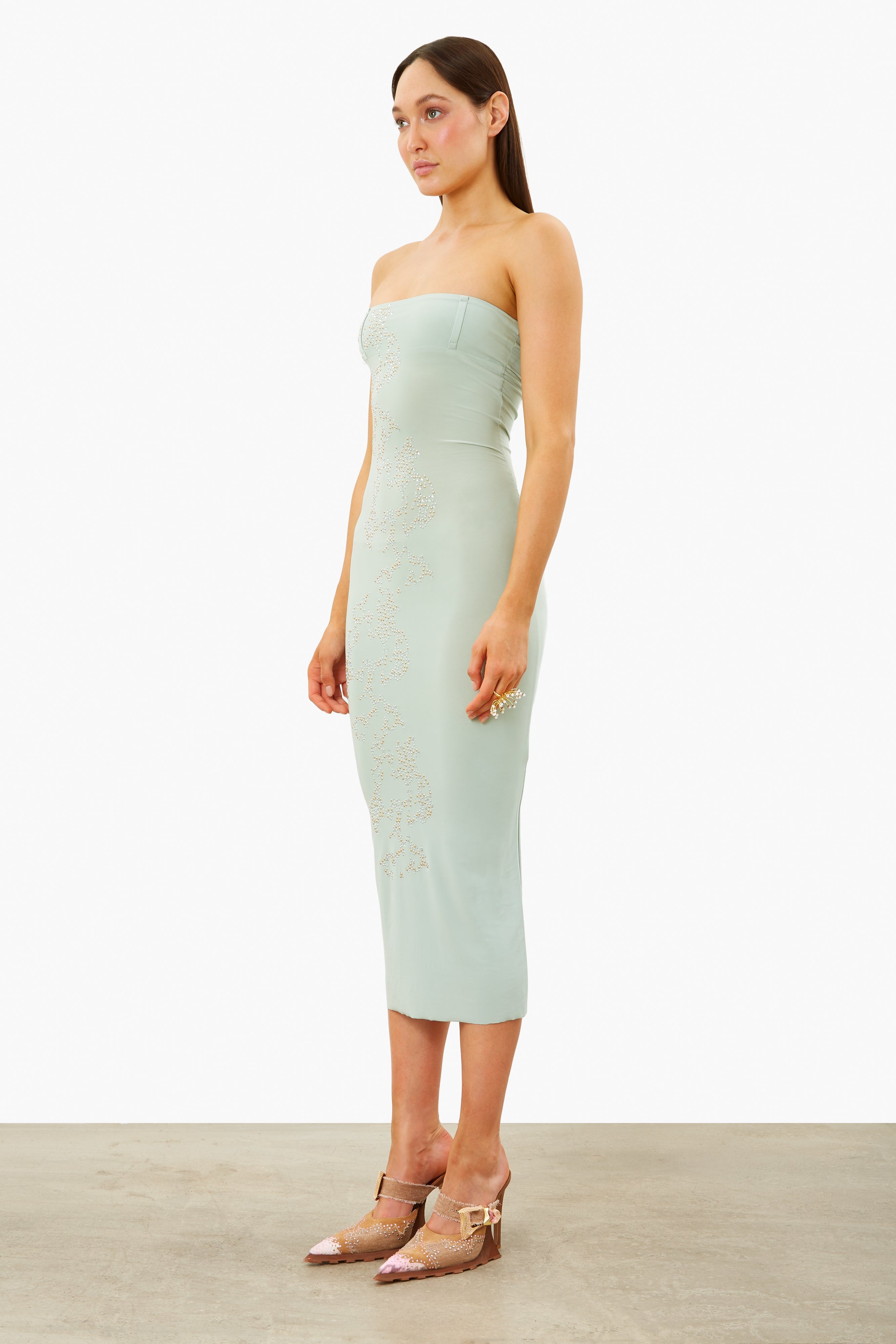 ZAHARA DRESS ADVENTURINE - 5