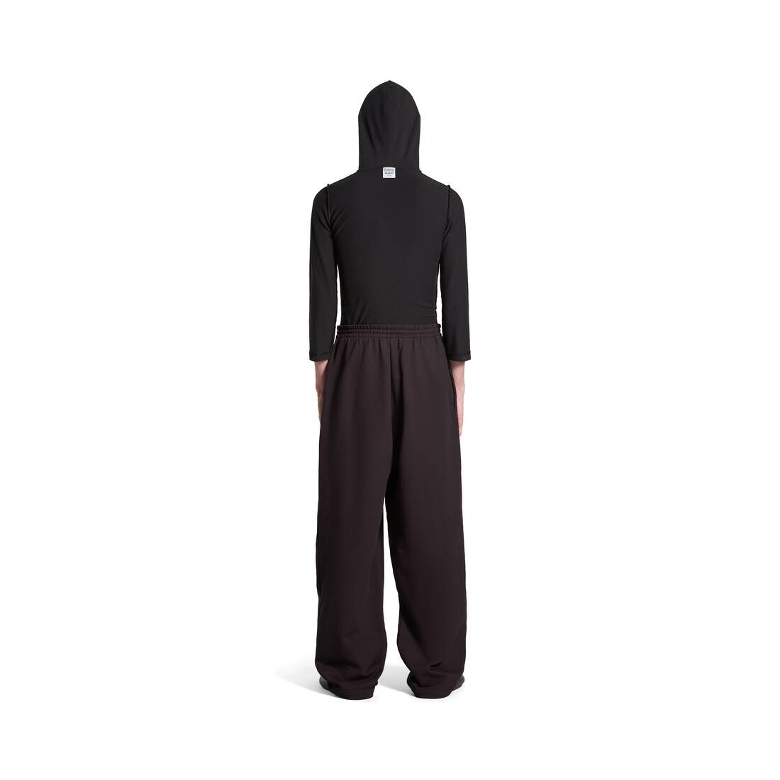 Baggy Sweatpants in Black - 4