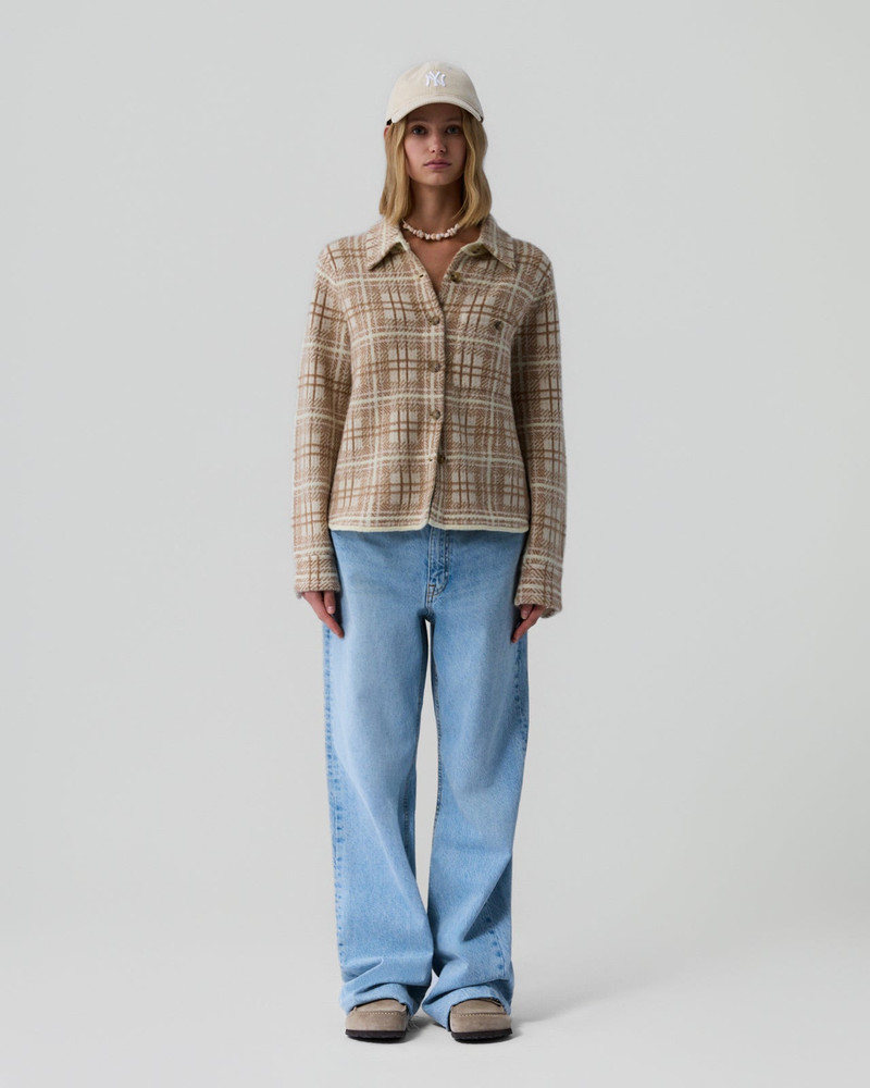 GUEST IN RESIDENCE Dylan Plaid Shirt outlook