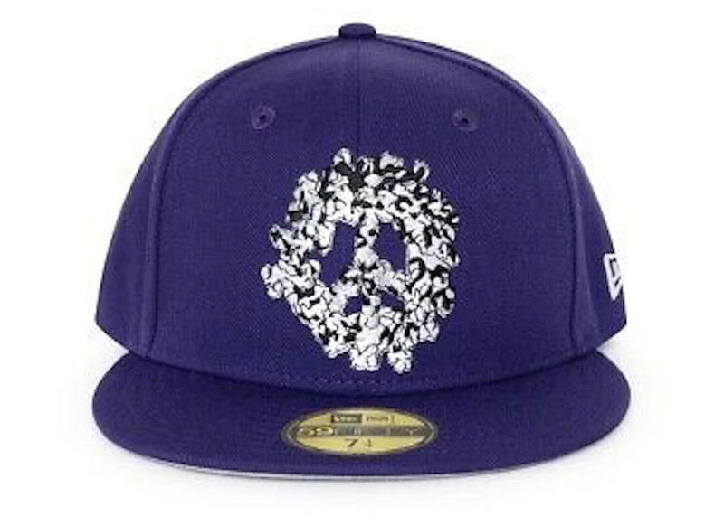 Denim Tears x New Era Peace 59Fifty Fitted Hat Purple 1