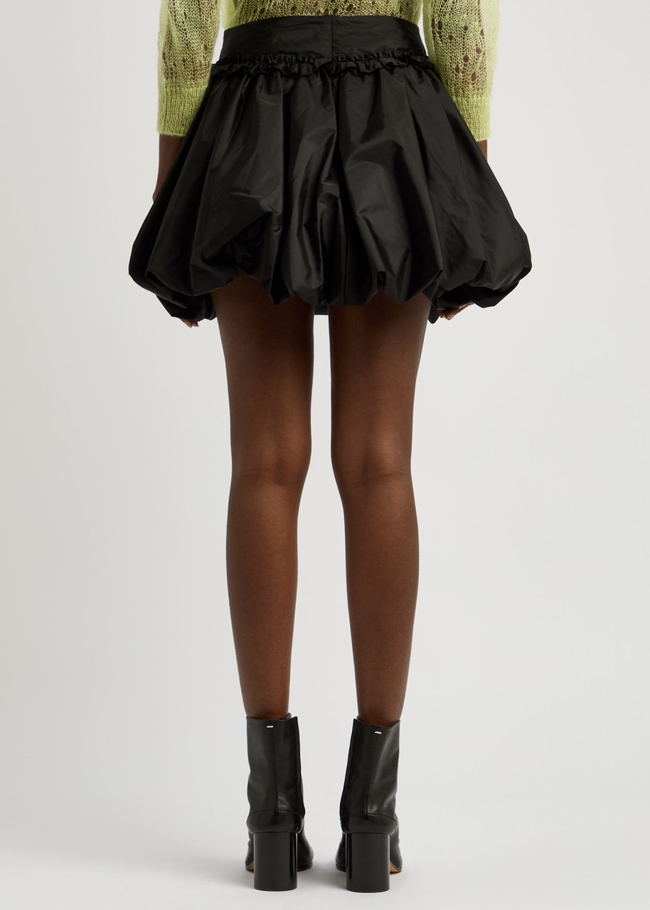Simone Rocha Bubble Gathered Nylon Mini Skirt - 3