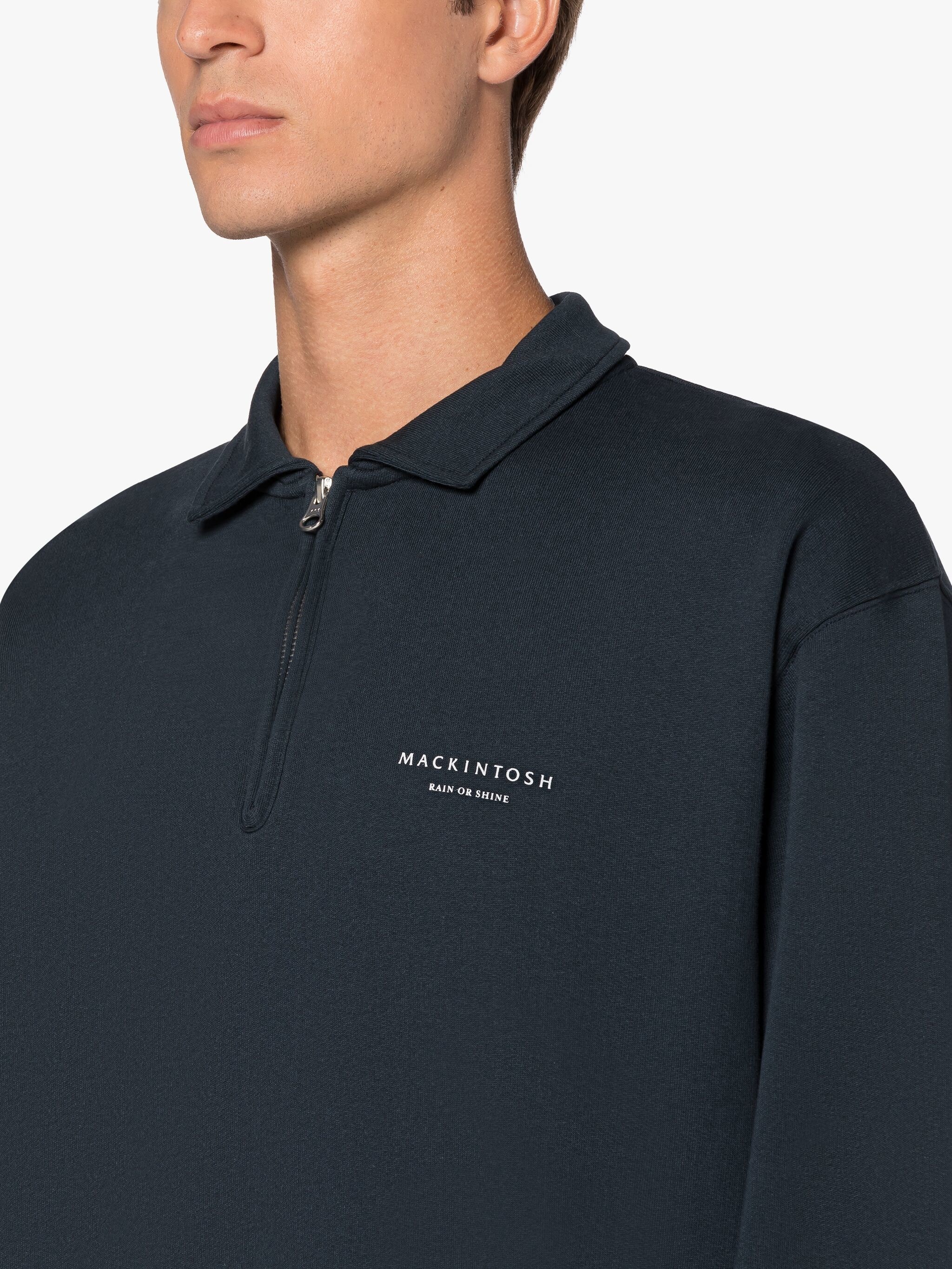 RAIN X SHINE NAVY ZIP SWEATSHIRT - 4