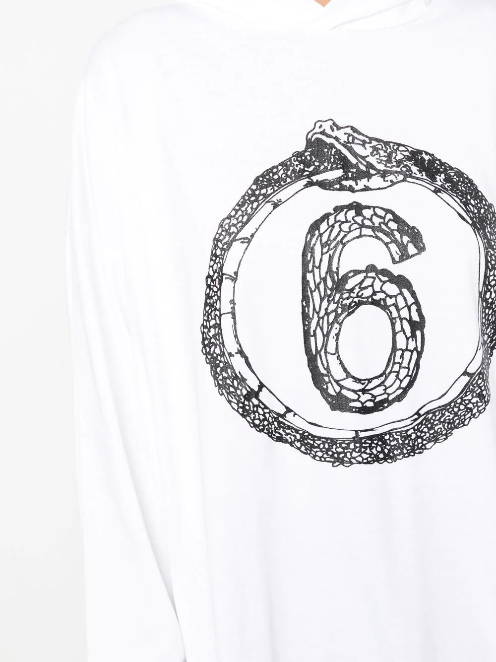 logo oversized hoodie - 5