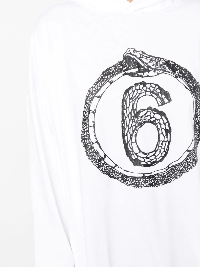 logo oversized hoodie 5