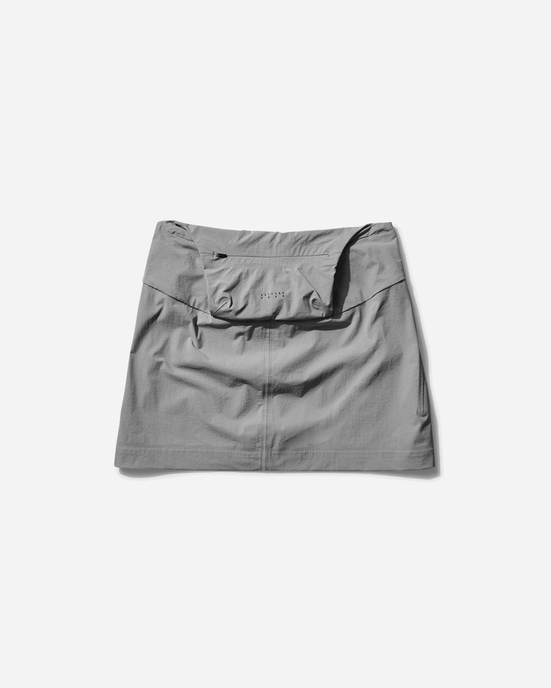 JOHANNA PARV Women's Mini Speed Skirt Grey outlook
