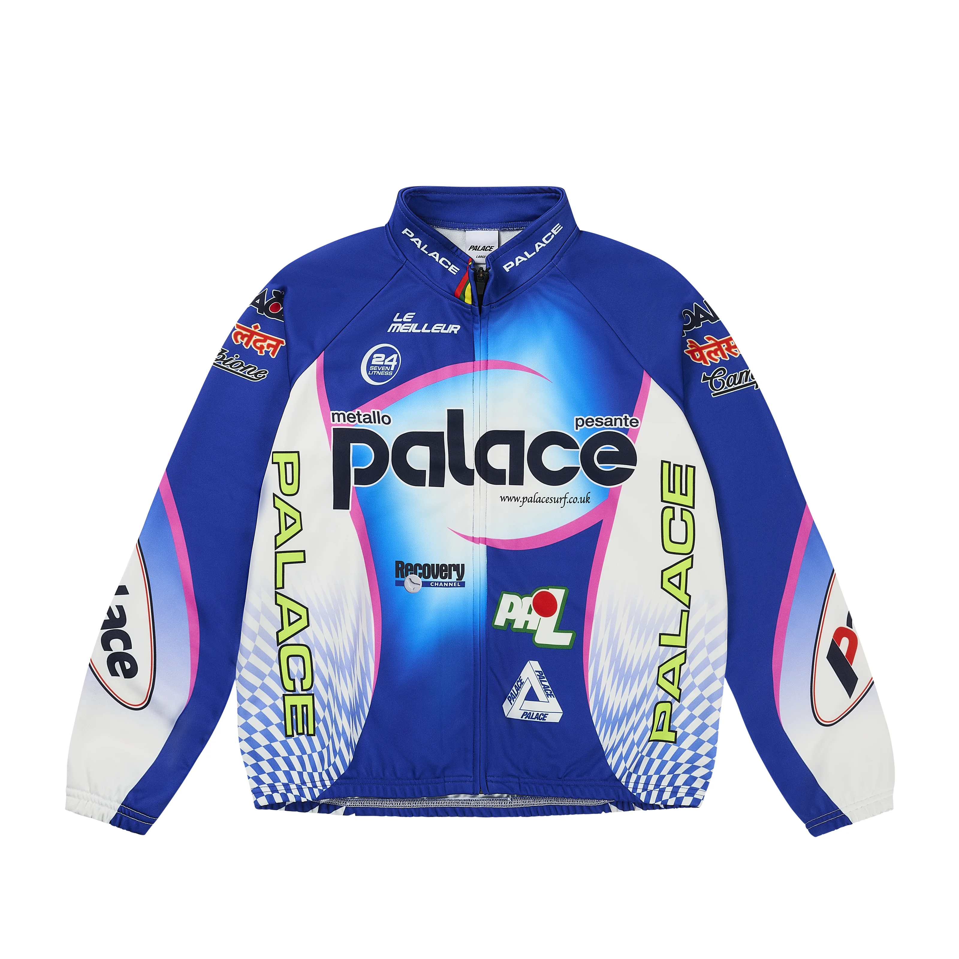 ON YA BIKE CYCLING JACKET BLUE - 1