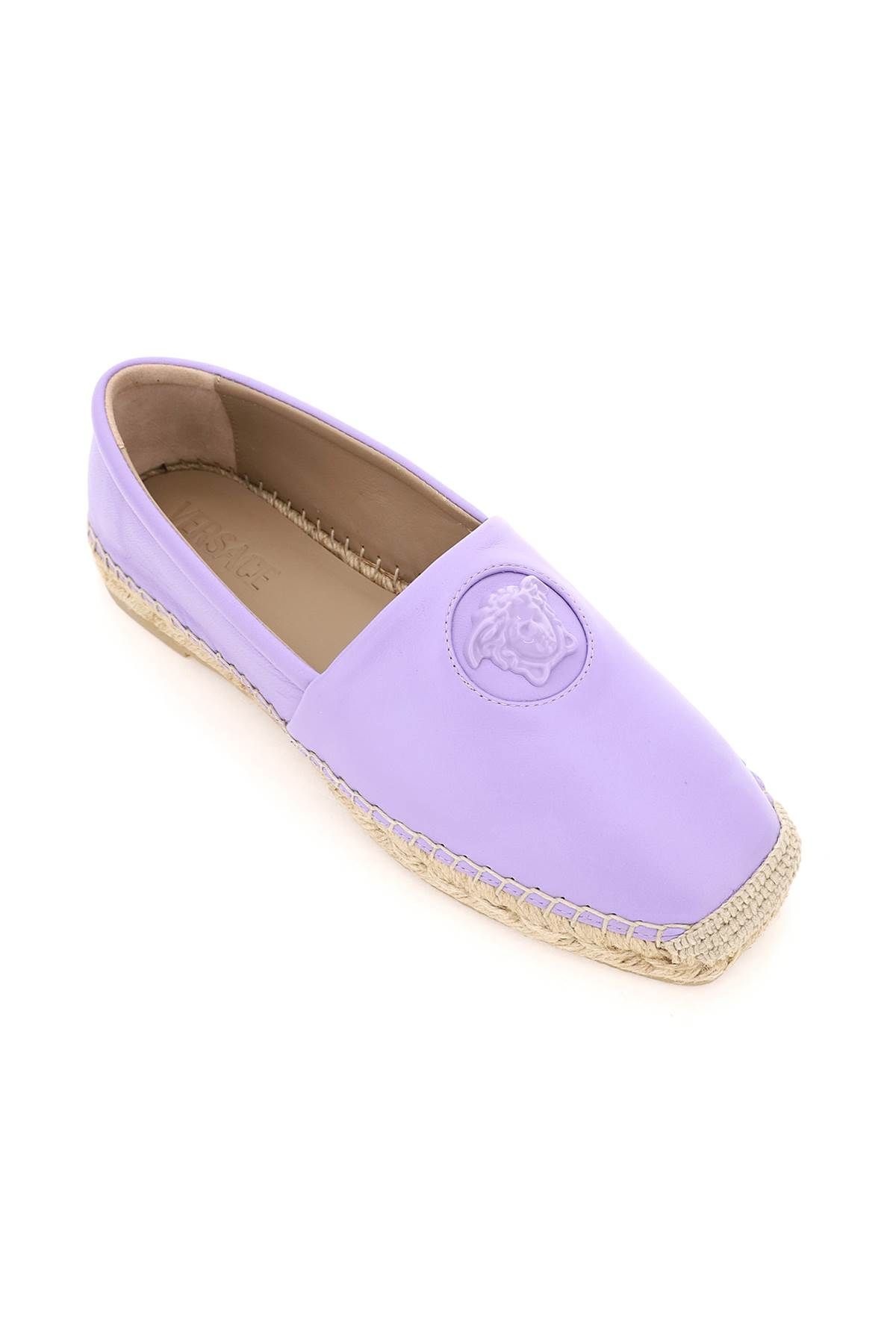 NAPPA LEATHER LA MEDUSA ESPADRILLAS - 4