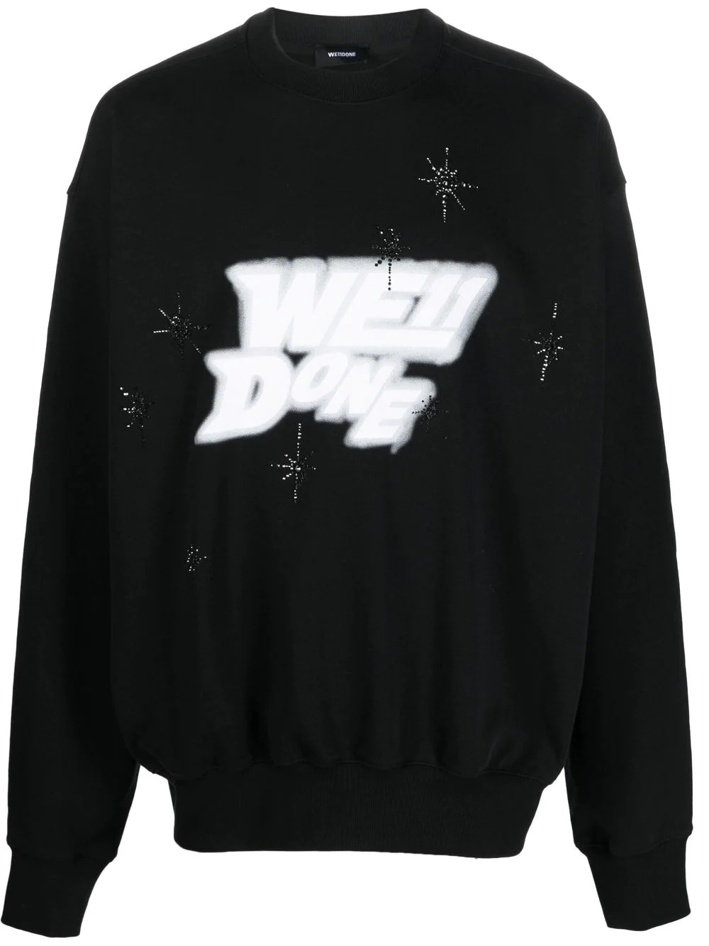 logo-print detail sweatshirt - 2