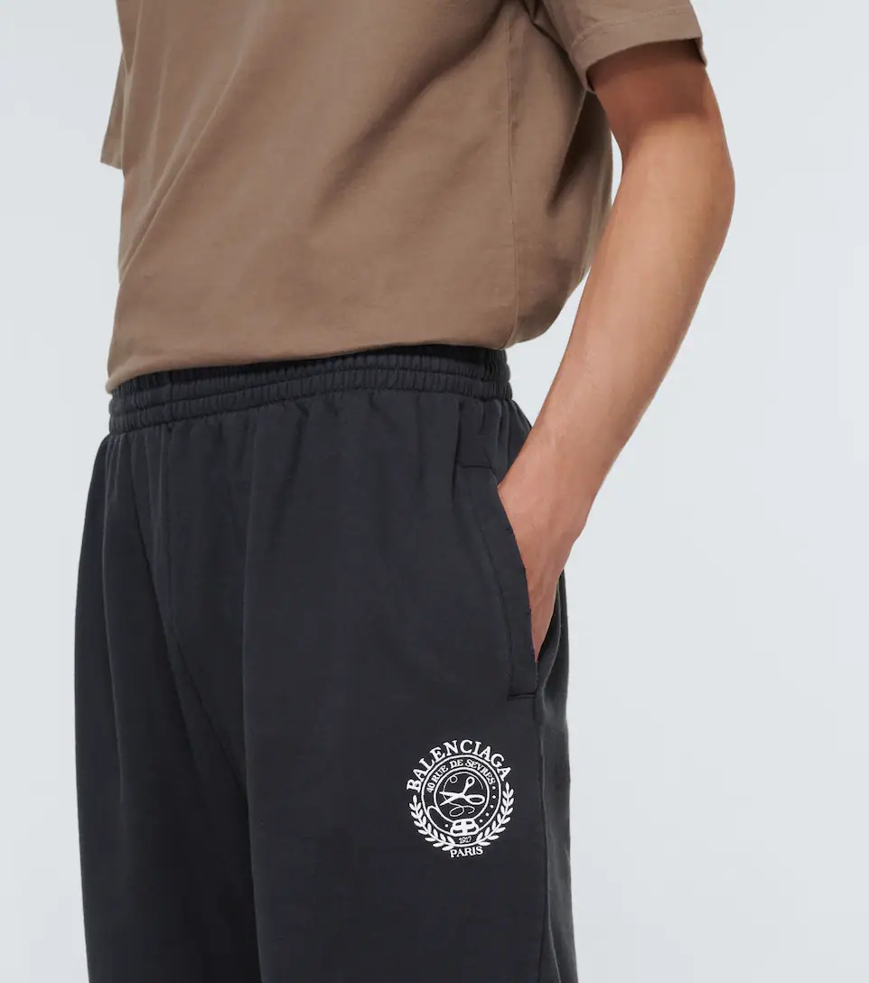 Cotton jersey sweatpants - 5
