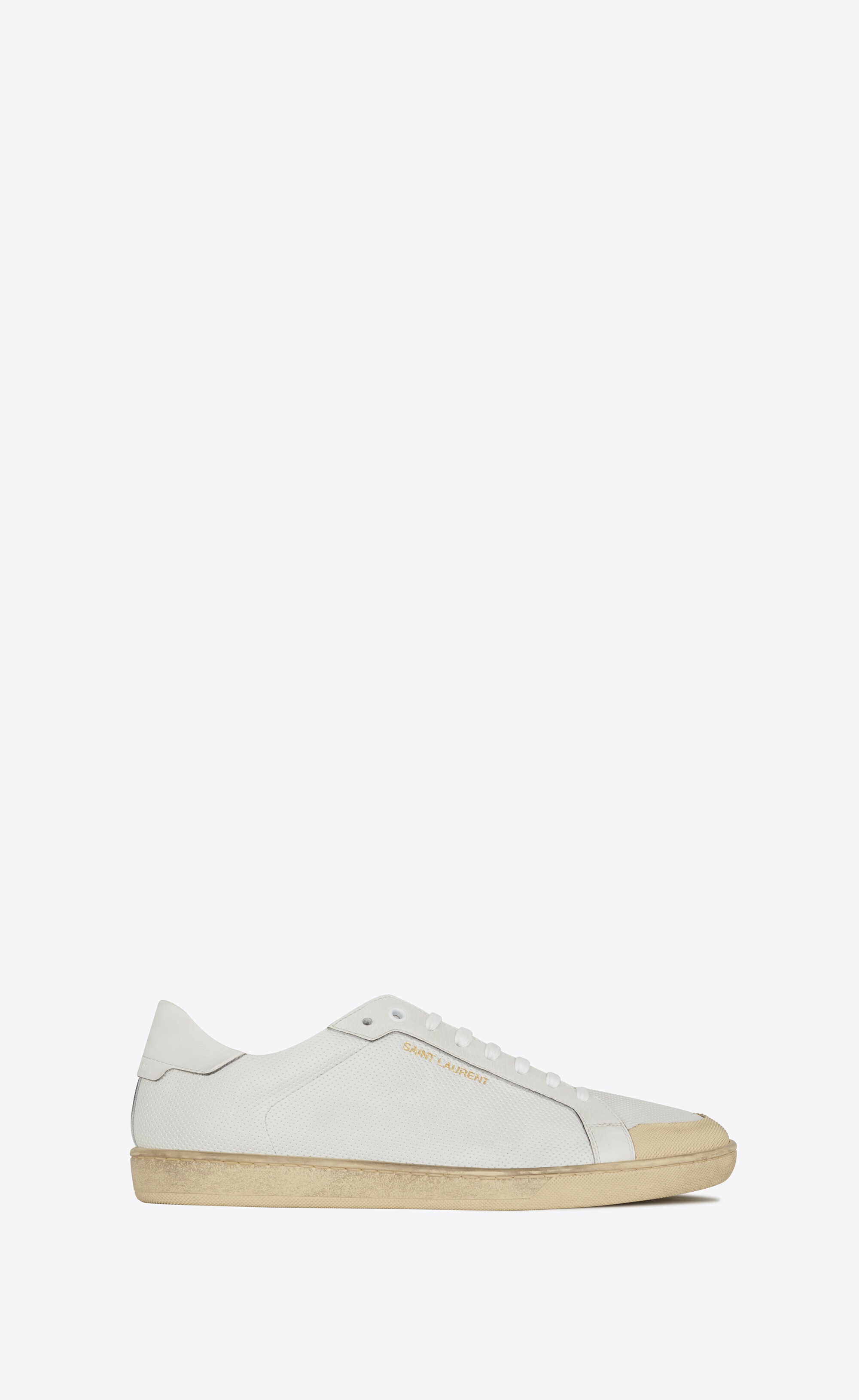 court classic sl/39 sneakers in perforated leather - 1