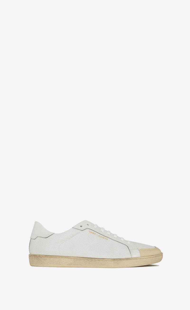 court classic sl/39 sneakers in perforated leather 1