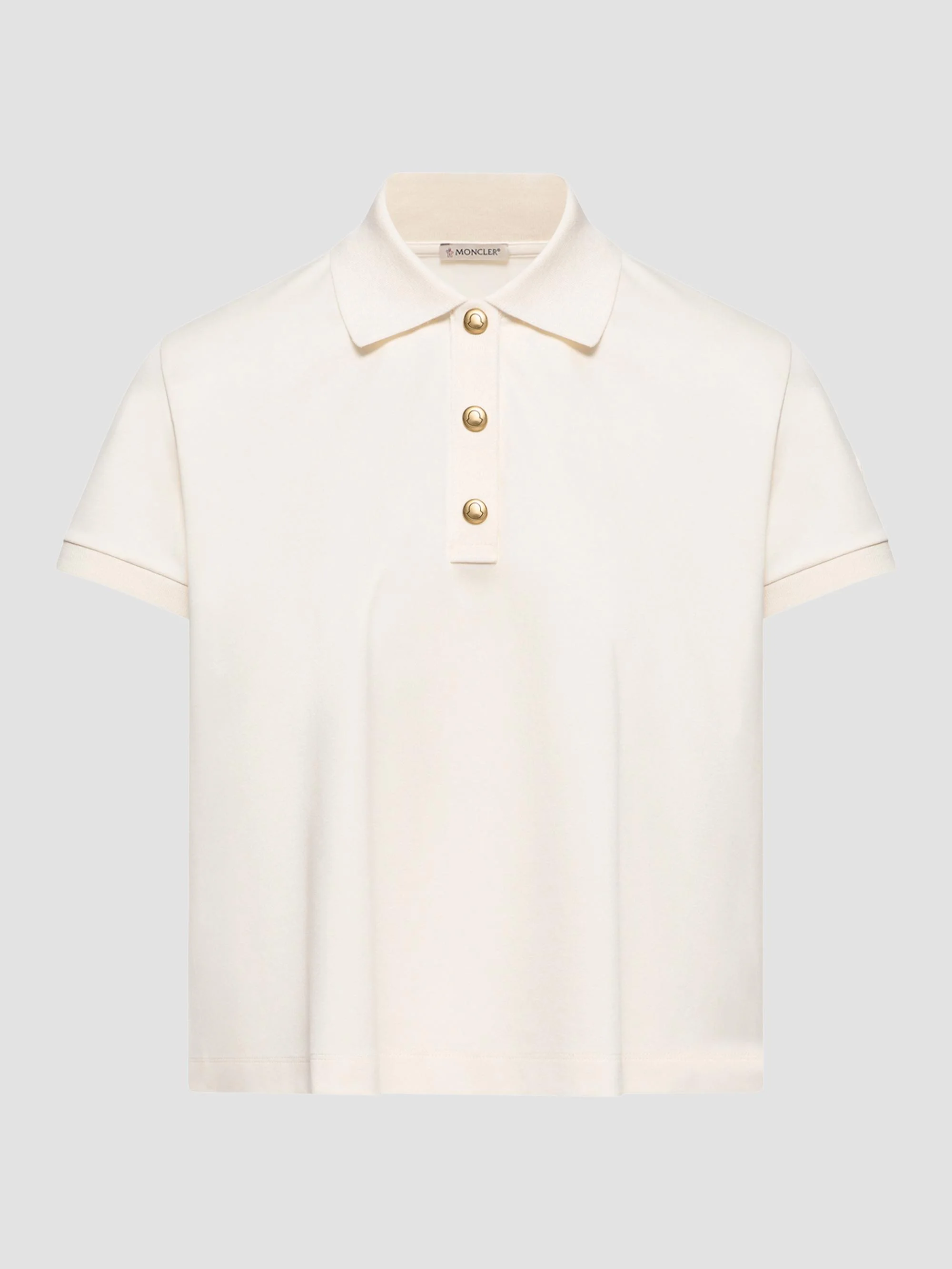 Women's Polo Shirt in Cotton - White - 1