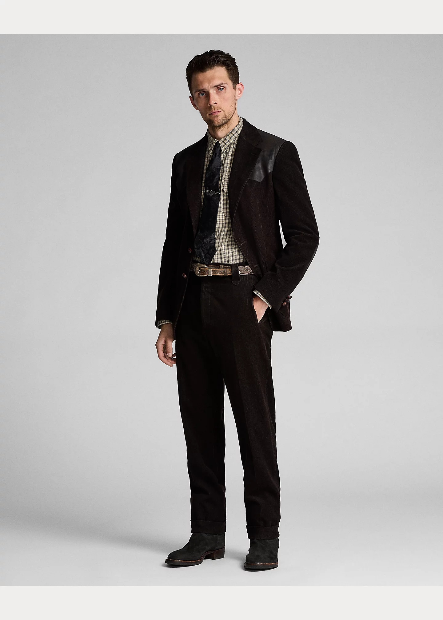 Slim Fit Corduroy Suit Trouser - 2