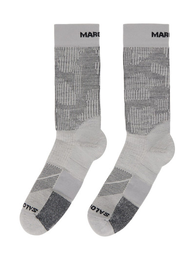 MM6 Maison Margiela Gray Salomon Edition Ultra Socks outlook