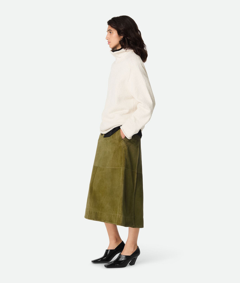 Bottega Veneta Compact Cotton High Neck Jumper outlook