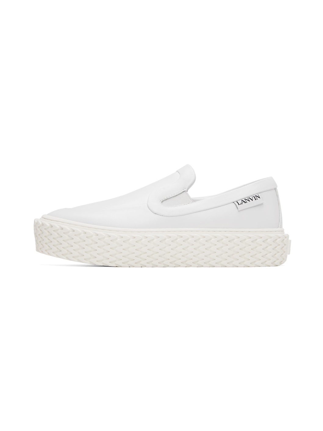 White Curbies Slip-On Sneakers - 3