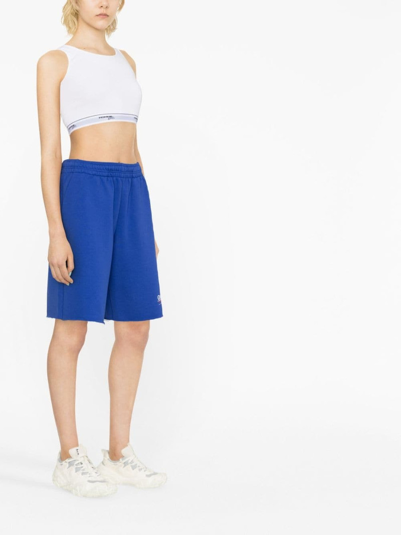 knee-length track shorts 4
