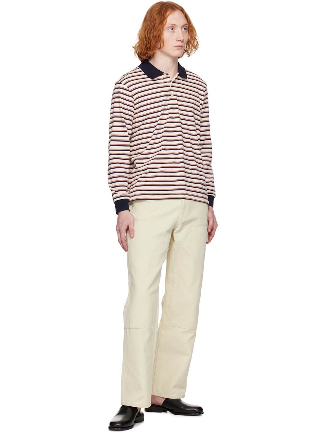 Off-White Patched Carpenter Canvas Trousers - 4