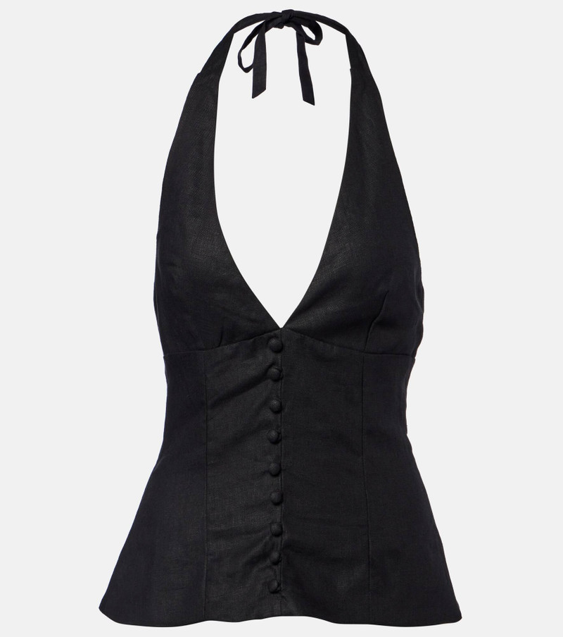 Marie linen vest 1