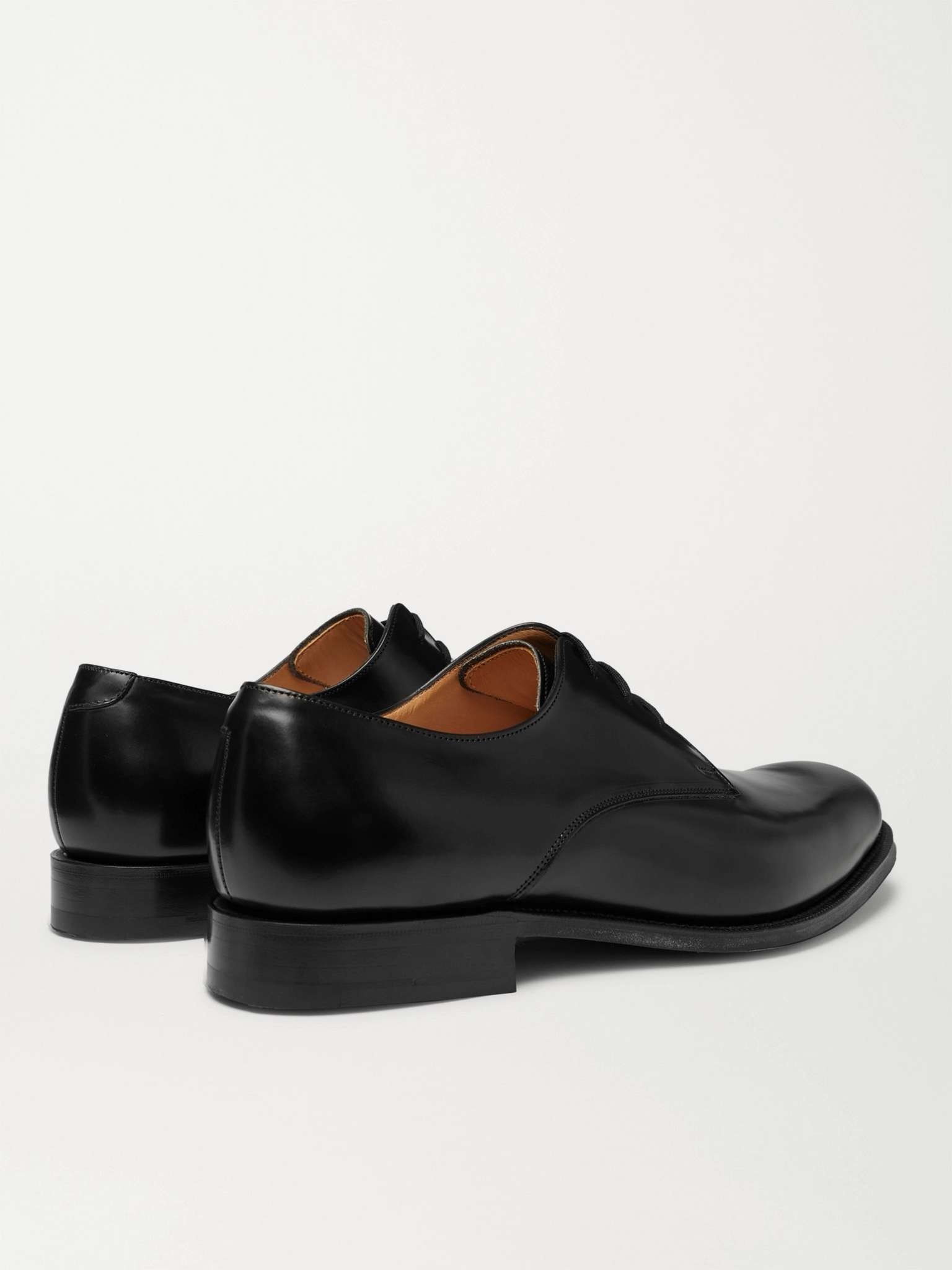 Oslo Polished-Leather Derby Shoes - 5