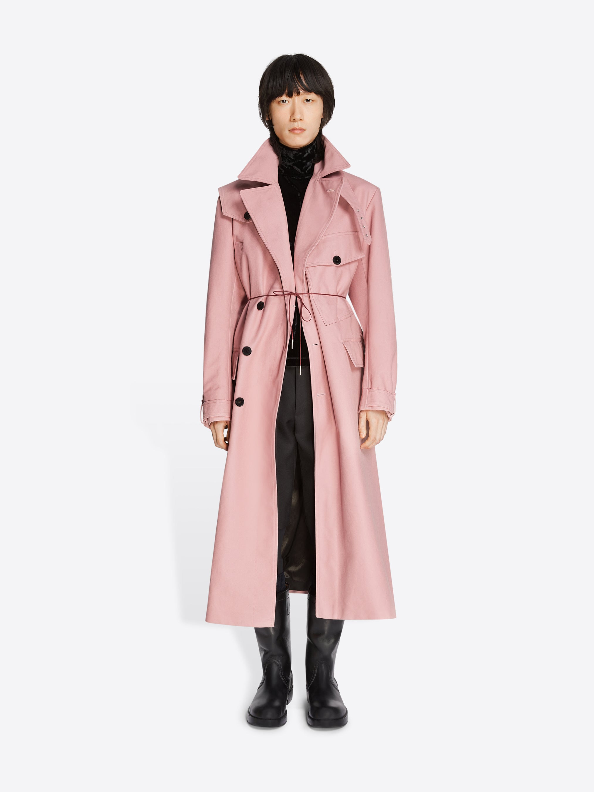 COTTON TRENCH COAT - 2