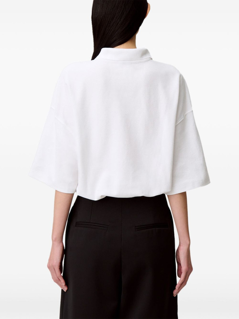 drawstring-hem shirt 4