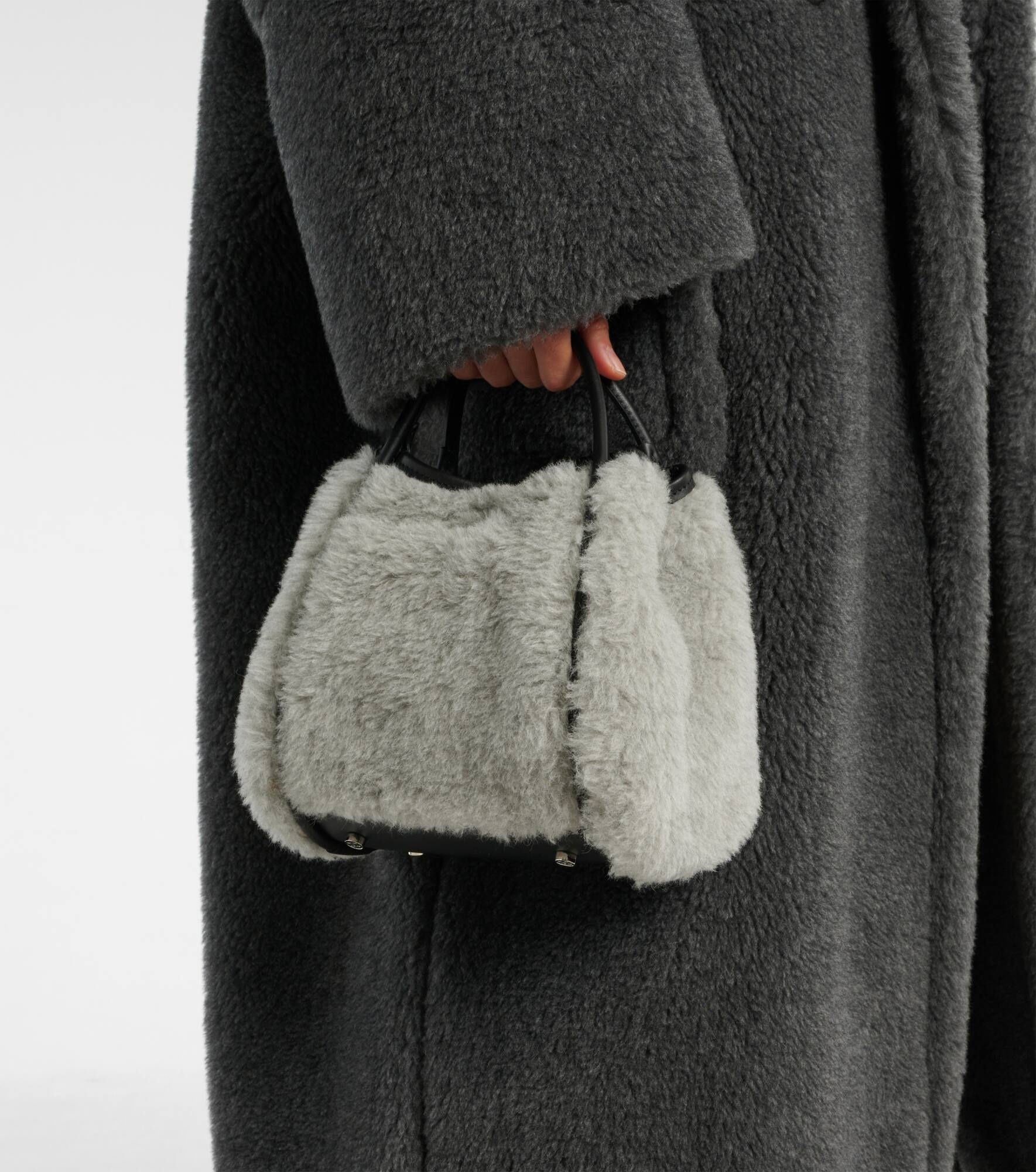Marine Small teddy tote bag - 7
