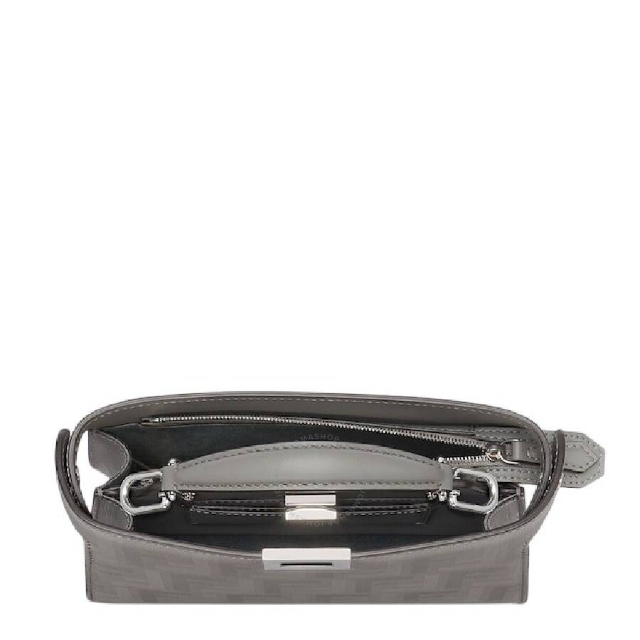Fendi Peekaboo Leather Crossbody Bag - 4