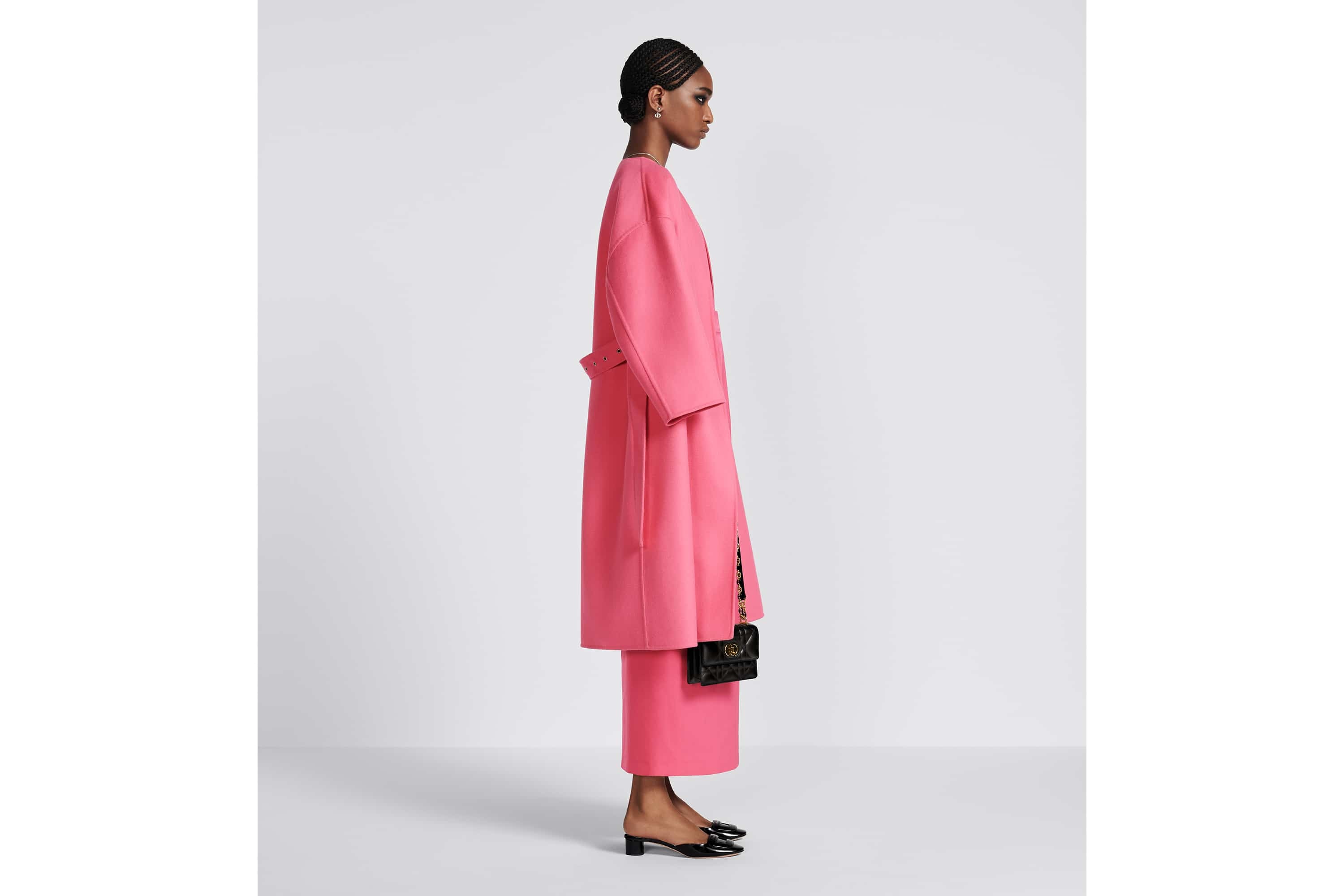 Coat with Belt - 5