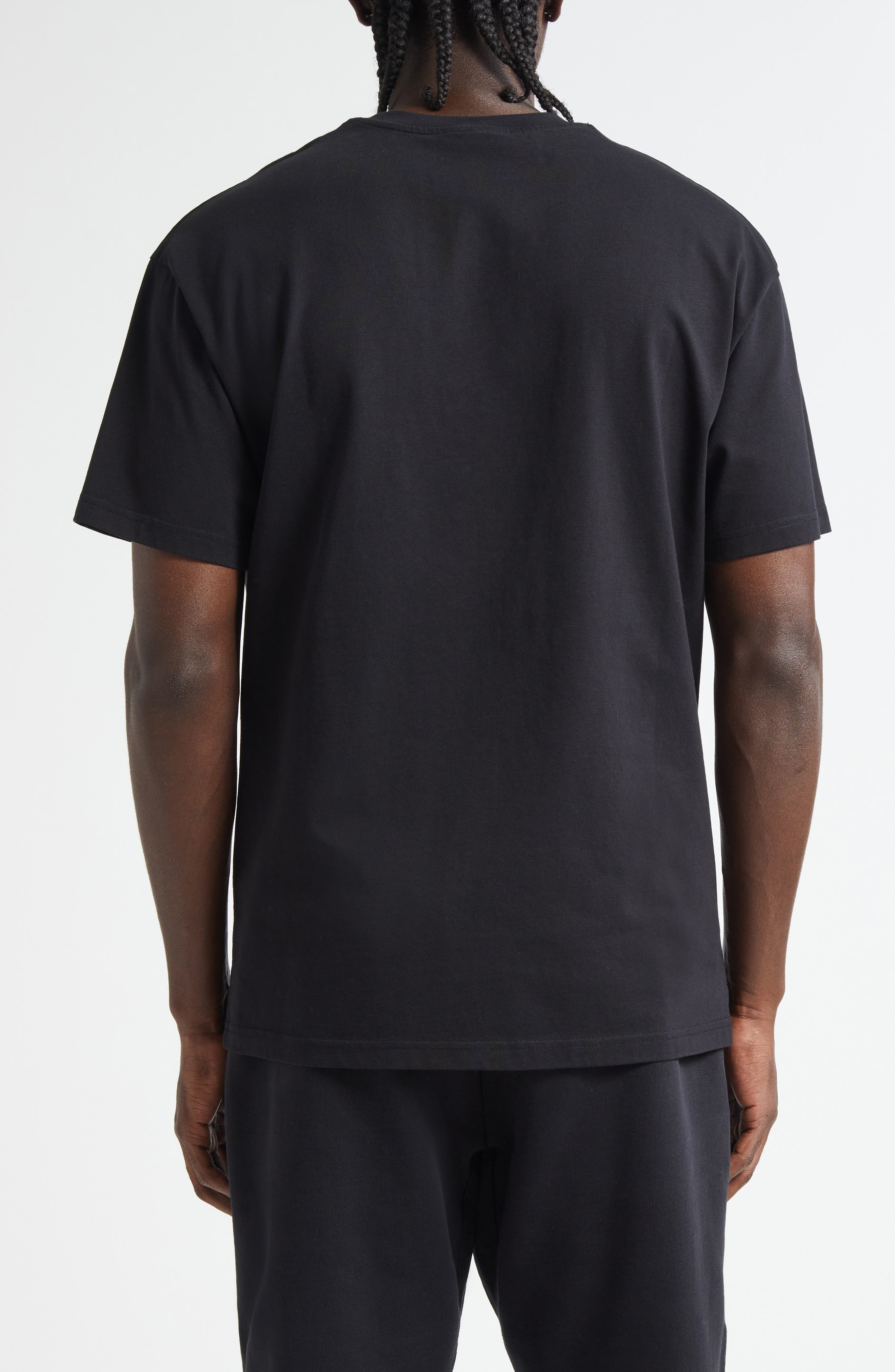 Givenchy Regular Fit Logo T-Shirt in Black at Nordstrom - 2