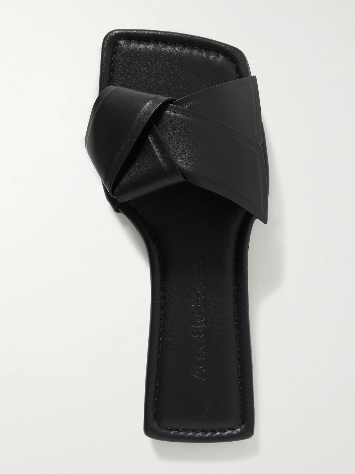 + Net Sustain Leather Slides - 1