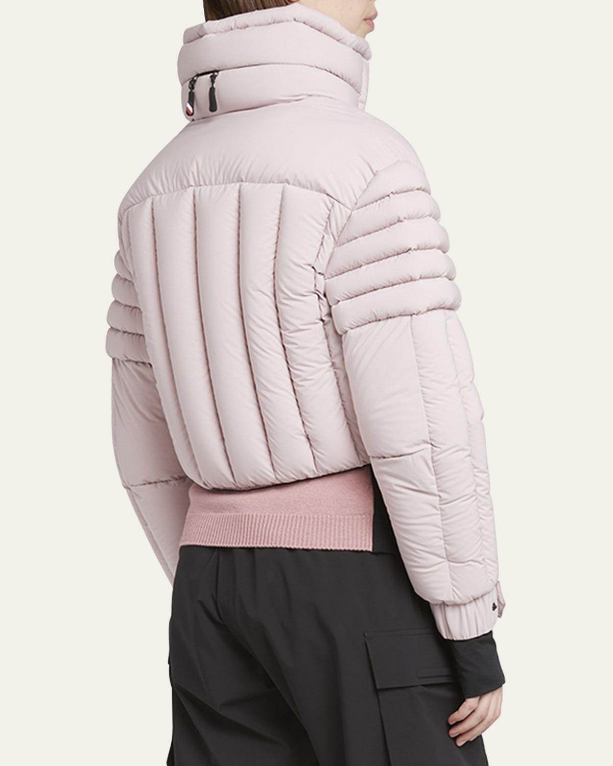 Flims Cropped Puffer Bomber Jacket - 3