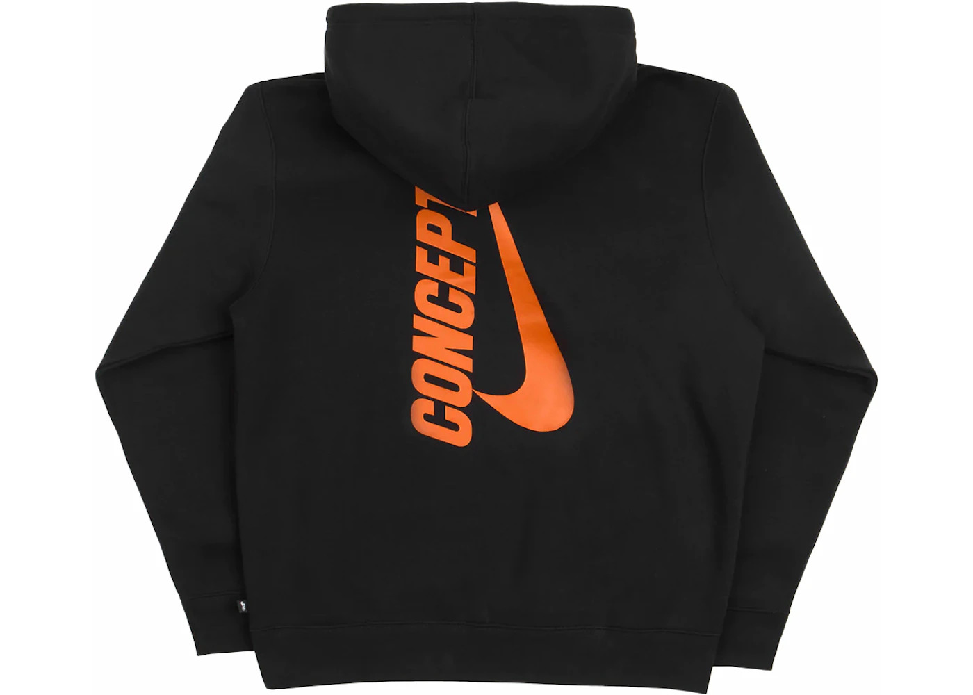 Nike SB x Concepts Hoodie Black Orange - 2