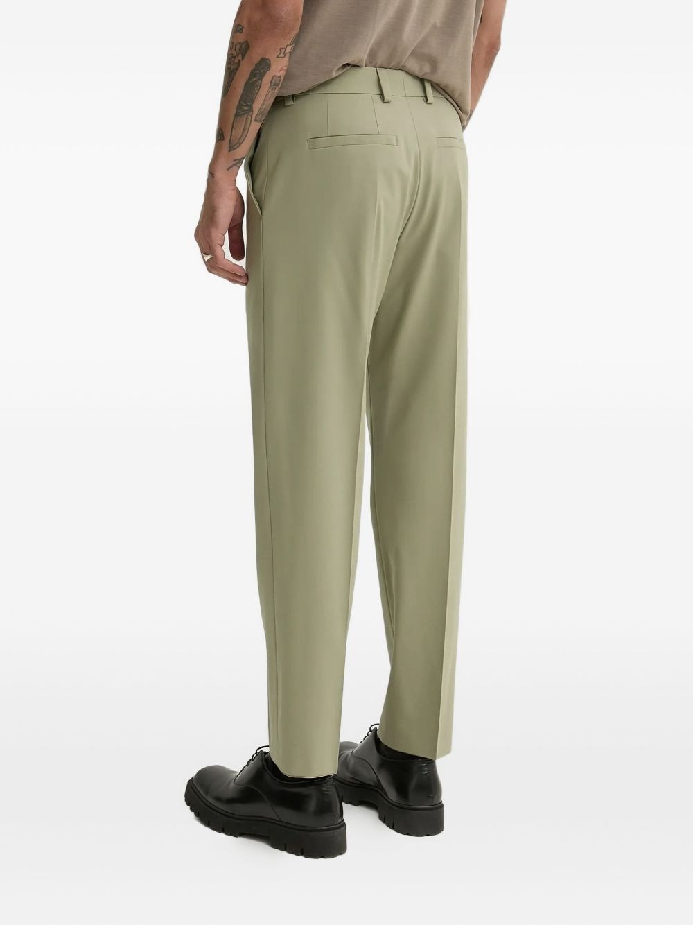 pressed-crease trousers - 2