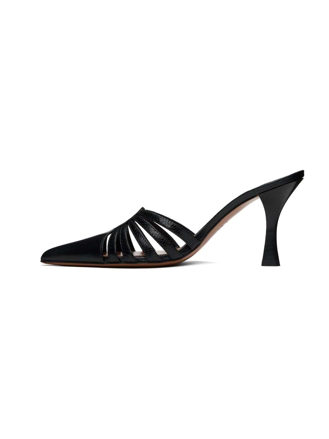 Black Nadia Mules - 3