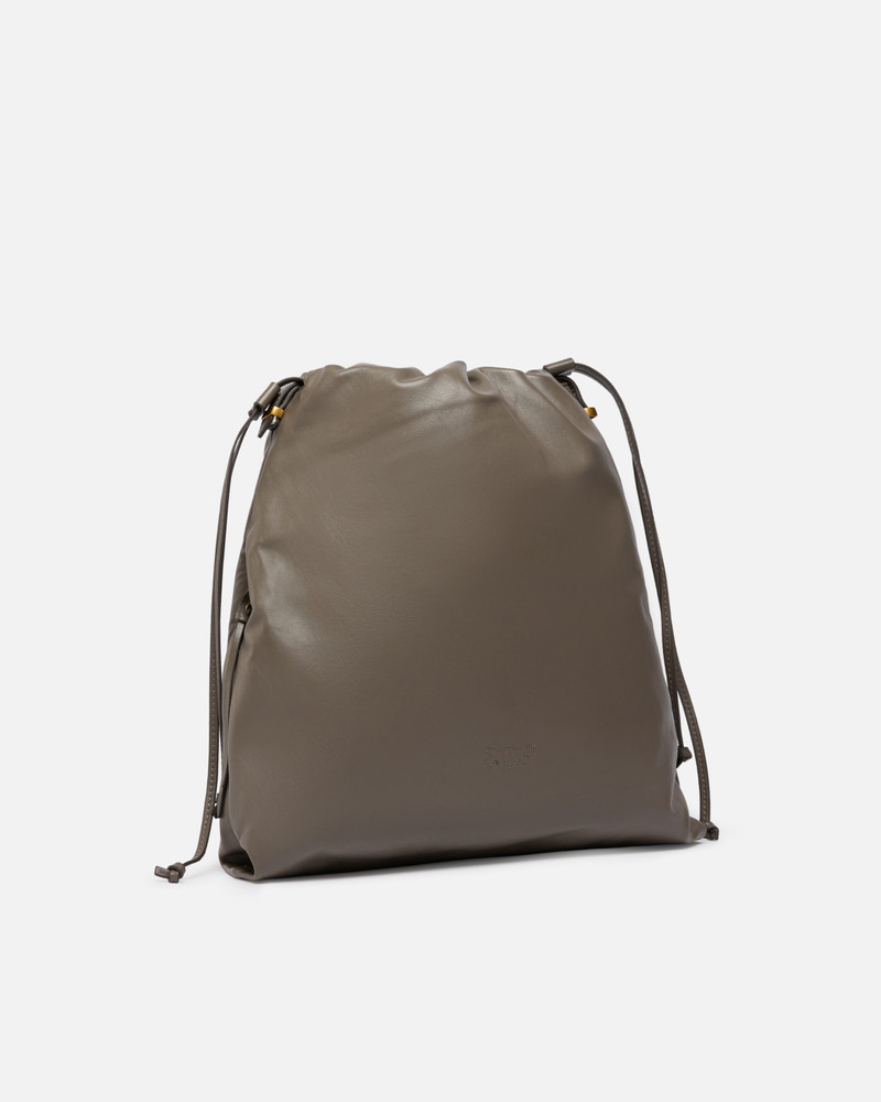 PINKO VERTICAL MEDIUM LEATHER SLOUCHY BAG outlook