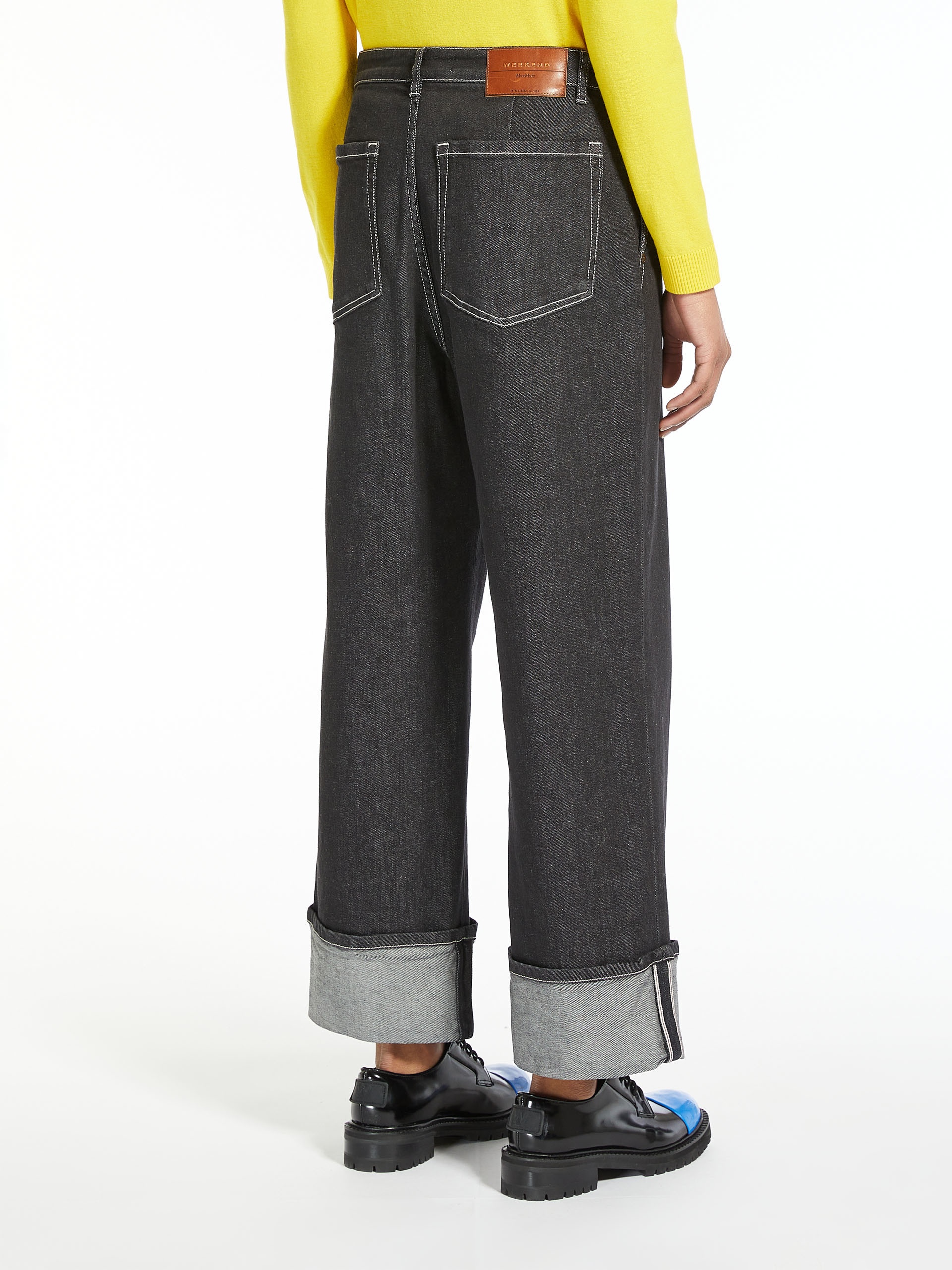 CAMBIO Cotton denim trousers - 4