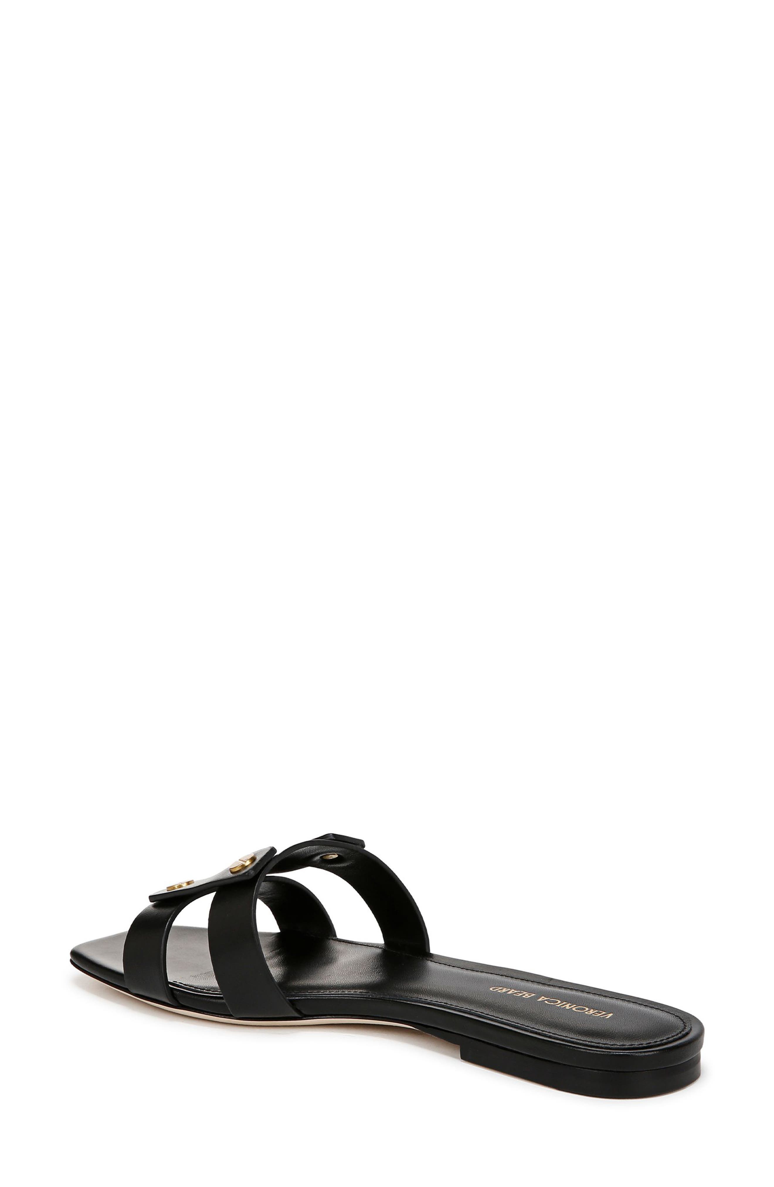 Veronica Beard Via Slide Sandal in Black at Nordstrom - 2