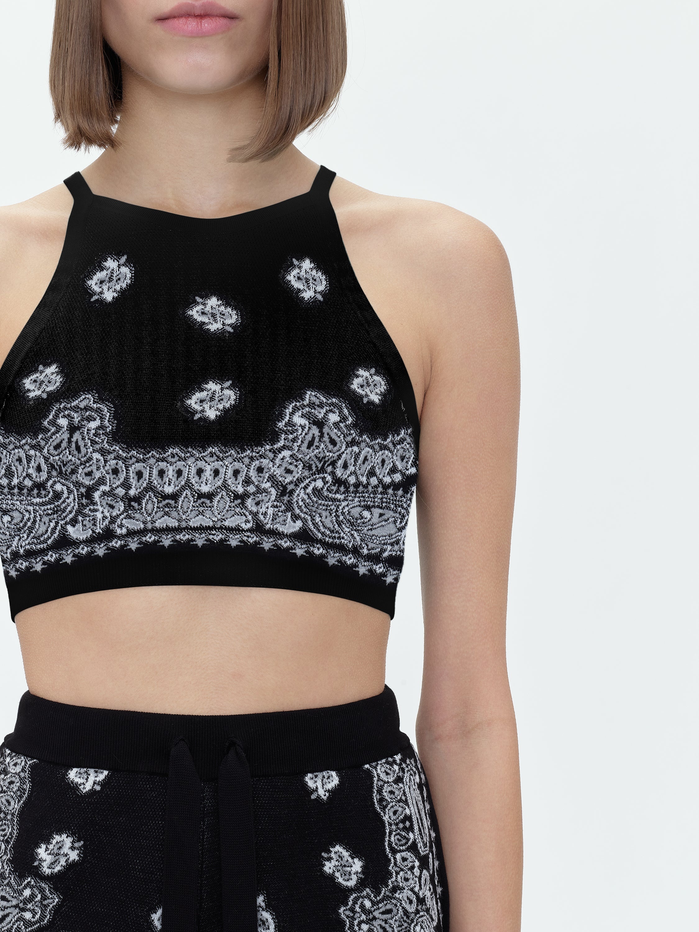CROPPED BANDANA TANK - 6