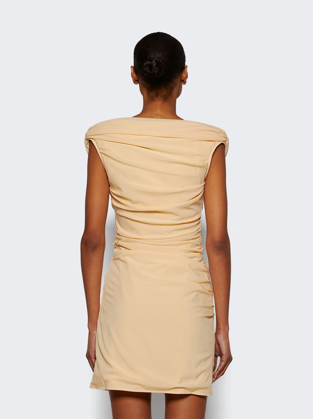 Rita Dress Light Beige - 4