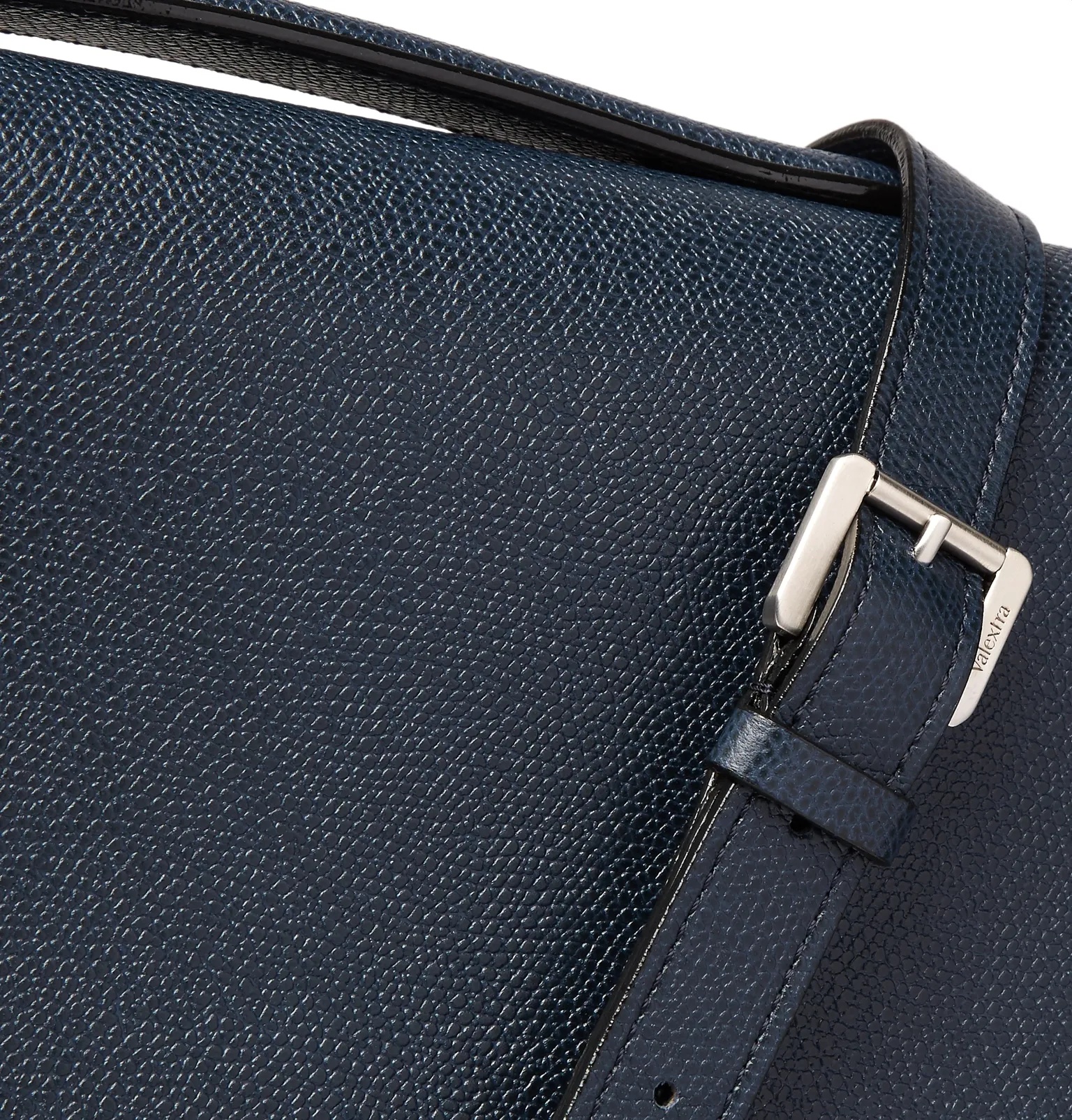 Pebble-Grain Leather Briefcase - 5