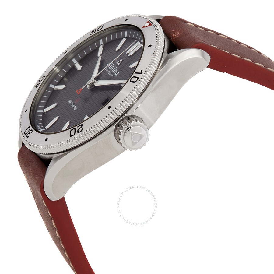 Alpina - Alpina Alpiner4 Automatic Grey Dial Men's Watch AL-525G5AQ6 - 2