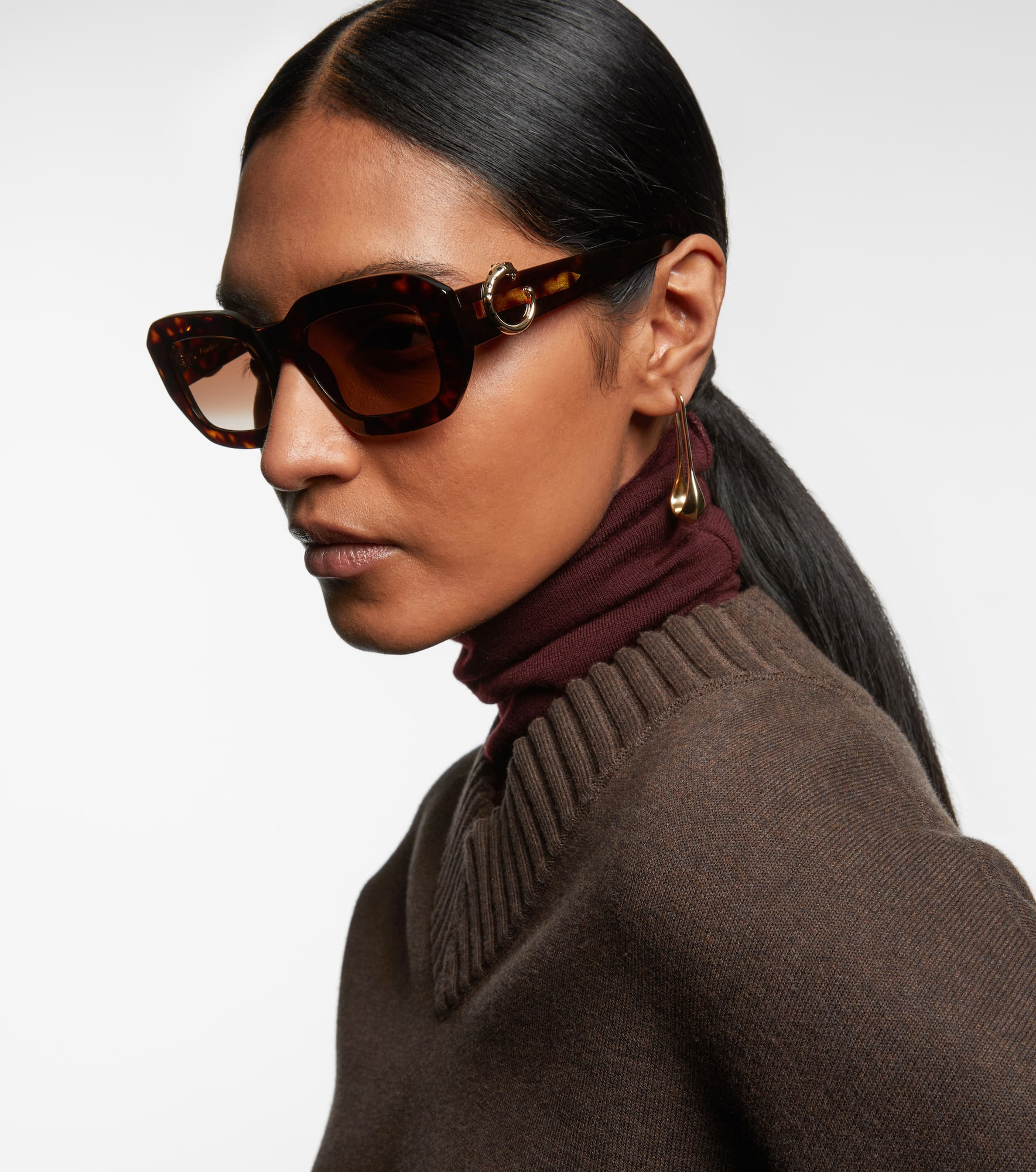 Panthère de Cartier square sunglasses - 6