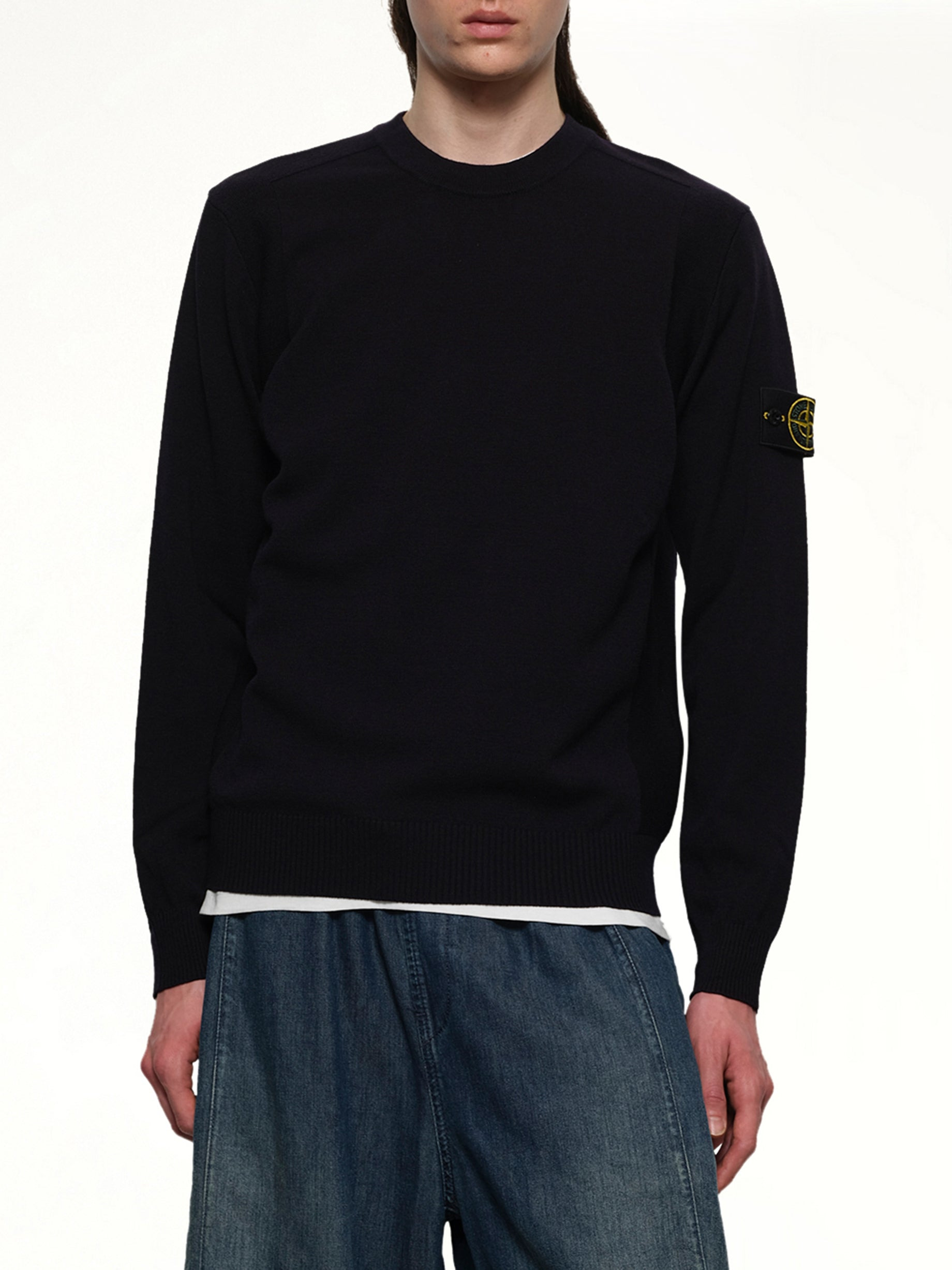 510000 Crewneck Sweatshirt in Navy Blue - 6